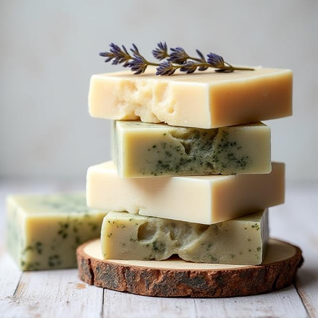 Ručně krájená mýdla